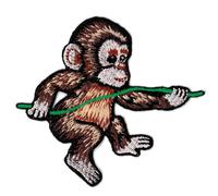 Patche écusson bébé Singe patch brodé thermocollant monkey