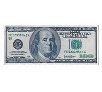 Patche Écusson Billet 100 US Dollar Dollars USD Patch Imprimé Thermocollant Banque Bank
