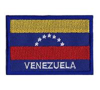 Patche Écusson Blason Drapeau Venezuela Patch Brodé Vénézuélien A Coudre
