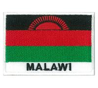 Patche Écusson Drapeau Malawi Patch Brodé Monde Pays Collection A Coudre