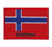 Patche Écusson Norvège Patch Drapeau Norvégien A Coudre Norge