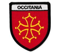 Patche écusson Occitanie Patch Blason Région France Brodé Occitania