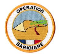 Patche Ecusson Opération Barkhane Militaire OPEX France Sahel Patch Armée