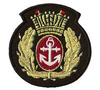Patche écusson Royal Navy thermocollant emblème de la Marine Royale marin patch ancre