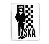 Patche Écusson Ska Rude Boy Rocksteady Patch Brodé Thermocollant