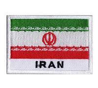 Patche Iran Écusson Drapeau Iranien Patch Brodé NagaPatches Voyage Souvenir