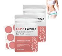 Patches de perte de poids GLP-1, patch GLP-1 en apesanteur, patchs GLP1 Support de forme saine, patch d'ingrédients naturels, en toute sécurité pour toucher la peau (60 Pieces)