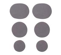 Patches De Réparation De Baskets - Autocollants De Trous D'orteil ésifs, Coussinets De Correctifs Ronds | Ensemble De Rubans De Réparation De Chaussures, Kit De Patch En Tissu Pour Réparer Des Bask