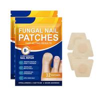 Patches de réparation ongles, Patches Extra Forts Mycose Ongle Traitement Mycoses Ongles, Pansements Naturels Réparation Ongle, pour Femmes & Hommes (2A)
