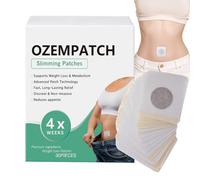 Patches Minceur Pour La Perte De Poids | Patches De Combustion De Graisse De 6,3 Cm | Autocollant Slimmings Du Corps | Adhésif Respirant Pour La Fermeture Du Ventre Et Les Soins De La Peau, Soutien Na
