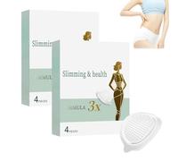 Patches Perte de Poids Patch Like Minceur Body Wraps pour l'estomac Massage Doux et apaisant Soin du Corps Soin Corps Massage Doux Apaisant à l'Extrait de Gingembre (2 Pièces)