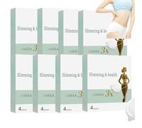 Patches Perte de Poids Patch Like Minceur Body Wraps pour l'estomac Massage Doux et apaisant Soin du Corps Soin Corps Massage Doux Apaisant à l'Extrait de Gingembre (8pcs)