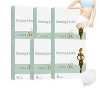 Patches Perte de Poids Patch Like Minceur Body Wraps pour l'estomac Massage Doux et apaisant Soin du Corps Soin Corps Massage Doux Apaisant à l'Extrait de Gingembre (6 Pièces)