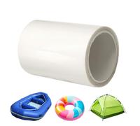 Patches pour Articles Gonflables - Adhésif TPU Étanchéité Transparent Imperméable,Trousse de Réparation pour Paddle Board Gonflable - Pour Auvent, Tente en Toile, Château d'Air, Matelas d'Air, Flotteu