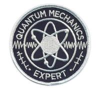 Patchion Expert En Mécanique Quantique - Dos Thermo-Adhésif - Patch/Badge/Insigne Brodé