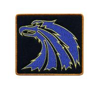 Patchion Traqueur - Mercenaires 2 - Crochet Noir Et Boucle - Patch Brodé/Badge/Emblème