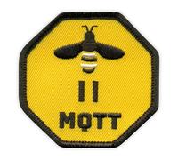 Patchion Zigbee2MQTT - Octogonal - Dos Auto-Adhésif - Patch/Badge/Insigne Brodé