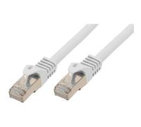 Patchk.cat7/6a S/ftp 15m White Rj45 Halogenfrei (lszh)