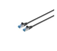 Patchkabel CAT6a RJ45 S/FTP 1m Black