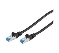 Patchkabel CAT6a RJ45 S/FTP 1m black