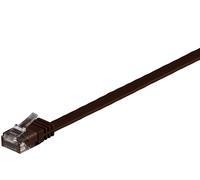 Patchkabel FLAT CAT6 15m DUNKELBRAUN