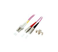 Patchkabel LWL Duplex OM4 LC/SC Multimode 2m