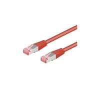 Patchkabel rj45 s ftp cat6 0,50m rot pimf
