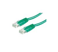 ROLINE Cordon LAN Cat 5e | Câble réseau UTP Ethernet avec connecteur RJ45 | vert 5 m
