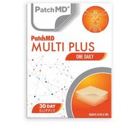 PATCHMD - Patch topique Multi Plus - 30 jours d'approvisionnement | Patchs topiques quotidiens pour l'énergie et le bien-être, alternative aux pilules