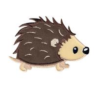 PatchMommy Patch Écusson Brodé Thermocollant en Forme de Hérisson - Pièce Brodée à Coudre ou Coller au fer à Repasser pour Enfant et Bébé
