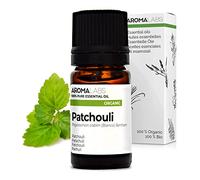 Patchouli BIO (Pogostemon cablin) - 5 mL - Huile Essentielle Chémotypée et Certifiée AB/Cosmos - Aroma Labs - Made in France