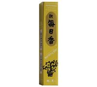 Patchouli Morning Star Lot de 50 bâtonnets d'encens japonais Nippon Kodo