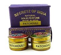 Patchouli naturel parfum solide Parfum corps musc naturel Mini Brass Jar 4g