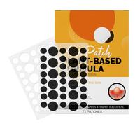 Patchs à boutons - Housses pour soins de la peau | 72 points hydrocolloïdes avec cicatrisation des imperfections, protection invisible, adhérence douce, facile à transporter pour la maison, le bureau