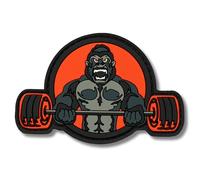 Patchs à dos militaire - Applique PVC pour sac à dos tactique et gilet cross training - Accessoire patch avec relief - Accessoire pour ceinture et gilet technique