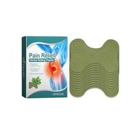 Patchs à l'armoise pour soulager la douleur - Lot de 12 patchs à base de plantes pour les douleurs aux épaules, au cou, aux genoux et au dos. Contient de l'extrait naturel d'armoise.