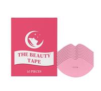 Patchs à lèvres, 10 pièces, application et élimination faciles, ruban de beauté col-lagen, hydratation de plaques de lèvres roses de nuit, puissance d'hydratation intense, pour les soins de la peau no