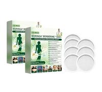 Patchs à nano-aiguilles Moringa Berberine 12 en 1, de gestion du et de remodelage, 7 par paquet, transdermiques doux pour le soin de la peau, aident à réguler la glycémie, à