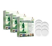 Patchs à nano-aiguilles Moringa Berberine 12 en 1, de gestion du et de remodelage, 7 par paquet, transdermiques doux pour le soin de la peau, aident à réguler la glycémie, à