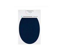 Patchs à repasser pour la réparation de vêtements de sport. 6 genouillères ou couettes de 13,9 x 9,3 cms. Color : bleu marine
