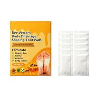 Patchs à Venin d'Abeille pour Pieds, Soin du Pied pour Toutes Peaux | Detox Pieds Perte de Poids, Patch Pied Detox, Amélioration de la Qualité du Sommeil, Soulager le Stress, Favorise la Circulat