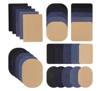 Patchs Adhésifs Thermofusibles Pour Jean, 30 Pièces, Pour Pantalons, Vêtements Multicolore