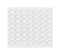 Patchs adhésifs transparents pour tableaux de bord - Autocollant de montage pour figurines d'animes - Résistant aux chocs - Pour intérieur de voiture - Ruban adhésif