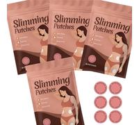 Patchs Amincissants Discrets et Confortables pour le Soin du Corps-Patchs Minceur Naturels, 30 Pièces - Formule 100% Plantes pour Ventre Plat & Taille Affinée