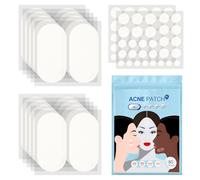 Patchs Anti Boutons,Patch Boutons Acne Hydrocolloïdes Invisibles 80 Pièces,5 Tailles pour Traitement Rapide l'Acné Jour/Nuit,Imperméables avec Acide Salicylique et Huile d'Arbre à Thé