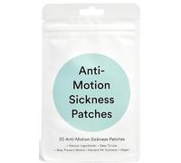 Patchs anti-mal des transports | Prévenir les nausées et l'inconfort du voyage | Ingrédients de la formule à base de plantes | 90 patchs vegan (pack de 3)