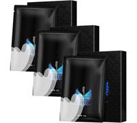 Patchs anti-rides microcristallins pour les sillons nasogéniens - Patchs liftants anti-âge pour les rides du sourire, du front et du visage