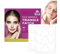 Patchs anti-rides pour le front et le visage, patchs triangulaires de nuit pour le front, les lignes de sourire et sous les yeux, patchs faciaux anti-rides, bandes faciales pour soulever la peau
