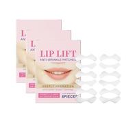 Patchs anti-rides pour les lèvres - Ruban adhésif réutilisable pour lisser les rides du sourire et du contour des lèvres, compresses respirantes de nuit (3 Box/ 18 Pairs)