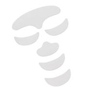 Patchs anti-rides Sk Plumping, 15 × 7 × 1, 6 pcs, Patch en silicone anti-rides, Patch de levage de la peau, réutilisable, avant, œil, menton, patch facial